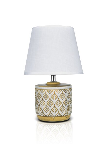 К-EA022 Ancient+White shade H32см (24) светильник [01104499]