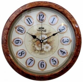 6775k ZT (в уп.10шт.) - Часы настенные WORLD, квар [01083751]