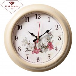 2121-135 (в кор.10шт.) - Часы настенные &amp;quot;Цветение&amp;quot; [01083491]