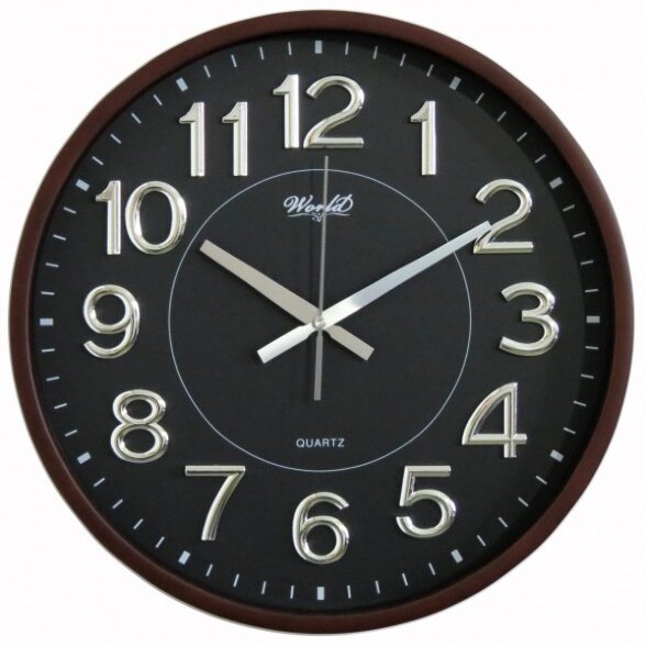 6798k BL (в кор.10шт.) - Часы настенные WORLD, нак [01086472]