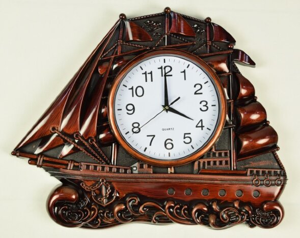 NE-849 (в кор.10шт.) - Часы настенные&amp;quot;Корабль&amp;quot;, ра [01083675]