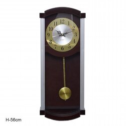 621630 (в уп.6шт.) - Часы настенные золото /8420/, [01080101]