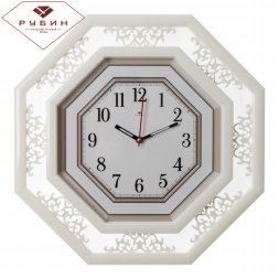 5045-101 (в кор.5шт.) - Часы настенные восьмиуголь [01083512]