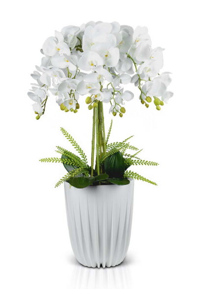 Орхидея интеьерная напольная 9 веток, размер: высо [01101060]
