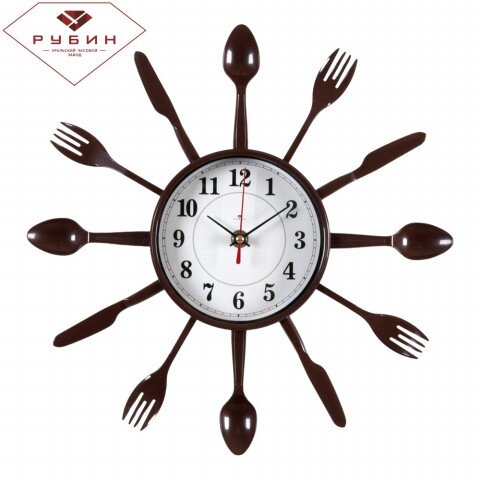 3313-334 (в уп.10шт.) - Часы настенные вилки-ложки [01083535]
