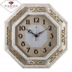 5045-102 (в кор.5шт.) - Часы настенные восьмиуголь [01082905]