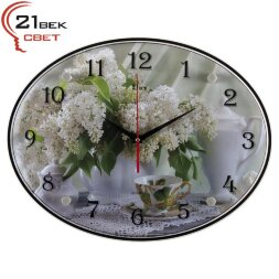 3546-112 (в кор.5шт.) - Часы овальные настенные&amp;quot;Бе [01082379]