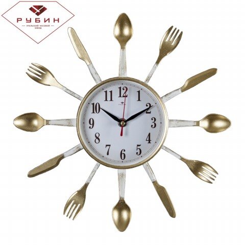 3313-335 (в уп.10шт.) - Часы настенные вилки-ложки [01083505]