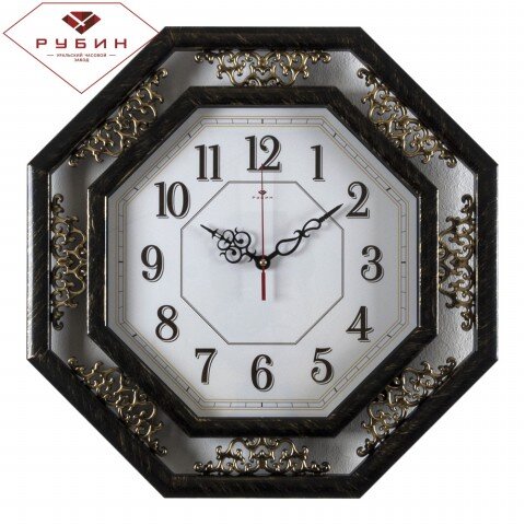 5045-103 (в кор.5шт.) - Часы настенные восьмиуголь [01083513]