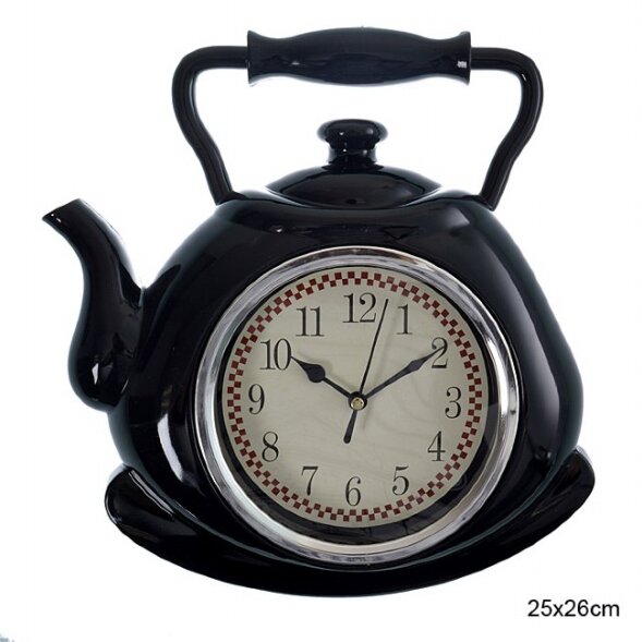 627296 (в кор.30шт.) - Часы настенные Чайник /129- [01087994]