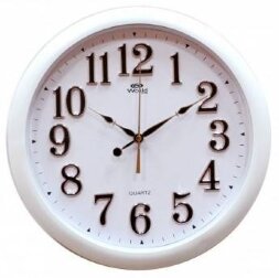6937k W (в уп.20шт.) - Часы настенные WORLD, кварц [01085189]