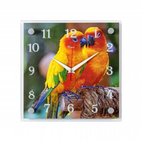 2525-218 (в кор.5шт.) - Часы настенные&amp;quot;Неразлучник [01073518]