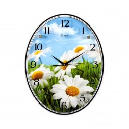 3546-136 (в кор.5шт.) - Часы овальные настенные&amp;quot;Ро [01072186]