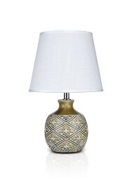 К-EA040 Ancient+White shade H32см (24) светильник [01104515]