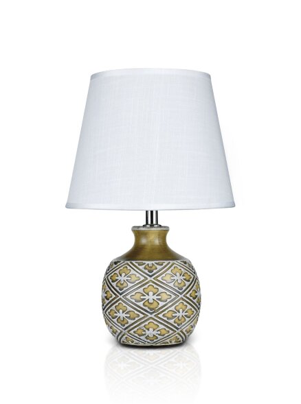 К-EA040 Ancient+White shade H32см (24) светильник [01104515]