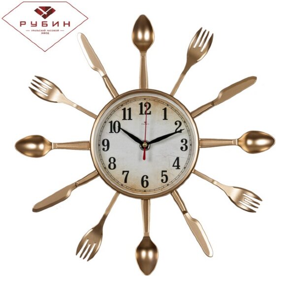 3313-338 (в уп.10шт.) - Часы настенные вилки-ложки [01084620]