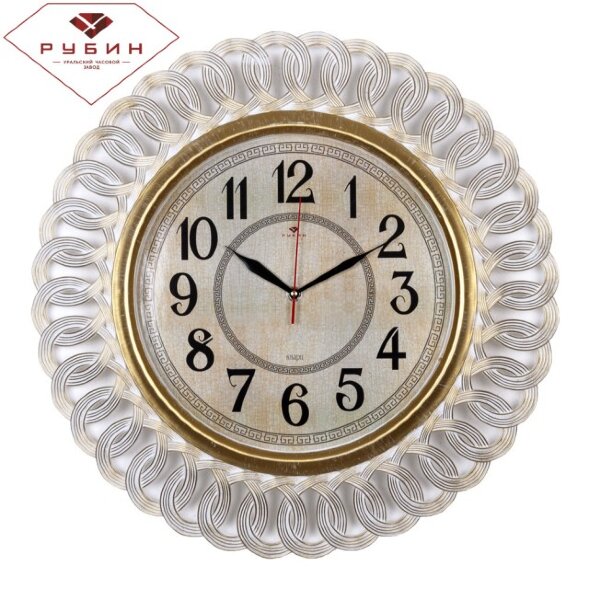 5130-001 (в кор.5шт.) - Часы настенные круг., корп [01086970]