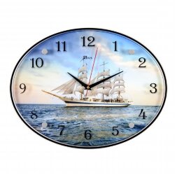 3546-17 (в кор.5шт.) - Часы овальные настенные&amp;quot;Кор [01072183]