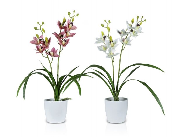 Орхидея, размер: высота 55 см, ширина 50см., матер [01090208]