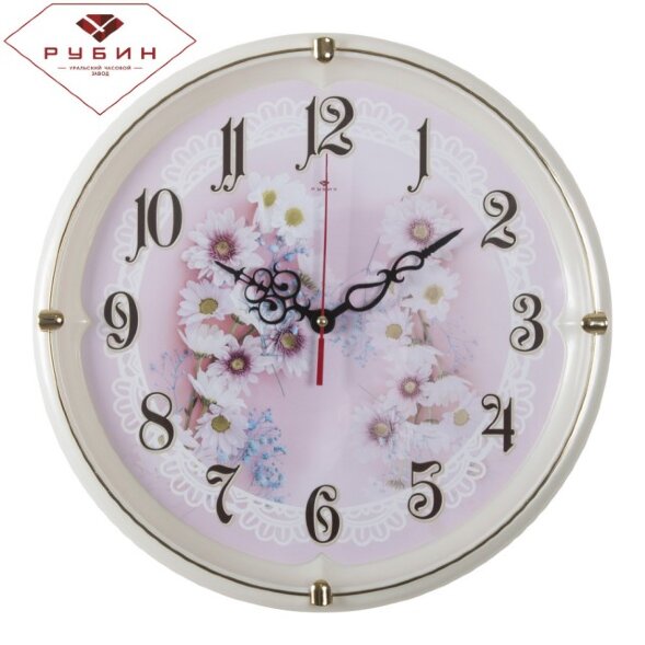 3328-101 (в уп.10шт.) - Часы настенные круг со вст [01087287]