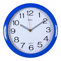 6026 BL Синие (в кор.10шт.) - Часы настенные круг. [01072693]