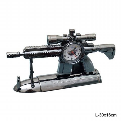 628717 (в уп.96шт.) - Часы настольные &amp;quot;Оружие&amp;quot; /17 [01082325]