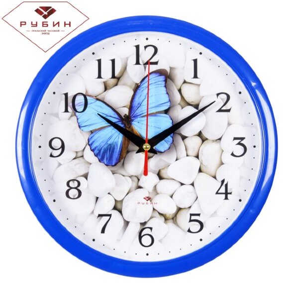 2222-101 (в кор.5шт.) - Часы настенные &amp;quot;Бабочка на [01085247]