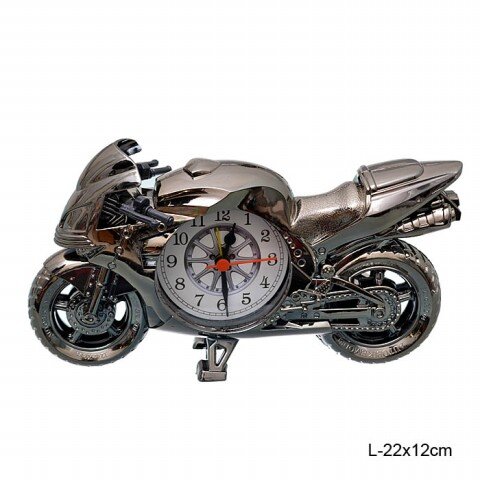 628725 (в кор.96шт.) - Часы настольные &amp;quot;Мотоцикл&amp;quot;/ [01081957]