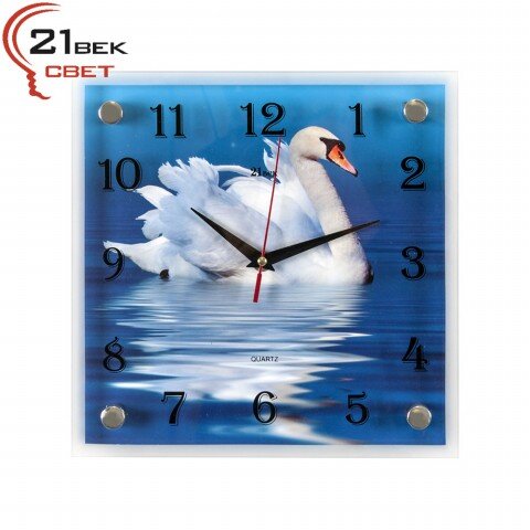 2525-27 (в кор.5шт.) - Часы настенные&amp;quot;Лебедь&amp;quot;21 Ве [01078177]