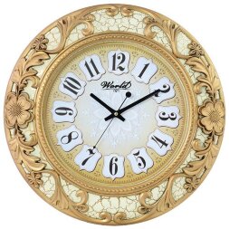 7258WS A (в кор.10шт.) - Часы настенные WORLD,  ме [01086533]
