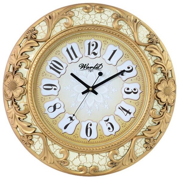 7258WS A (в кор.10шт.) - Часы настенные WORLD,  ме [01086533]