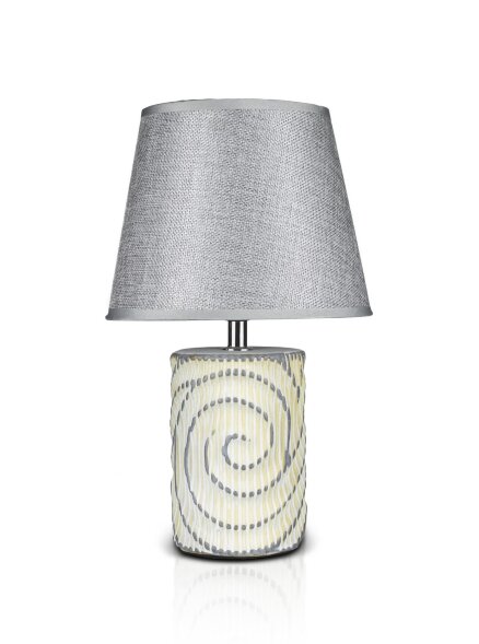 К-EG015 White+Grey shade H33см (24) светильник нас [01104510]