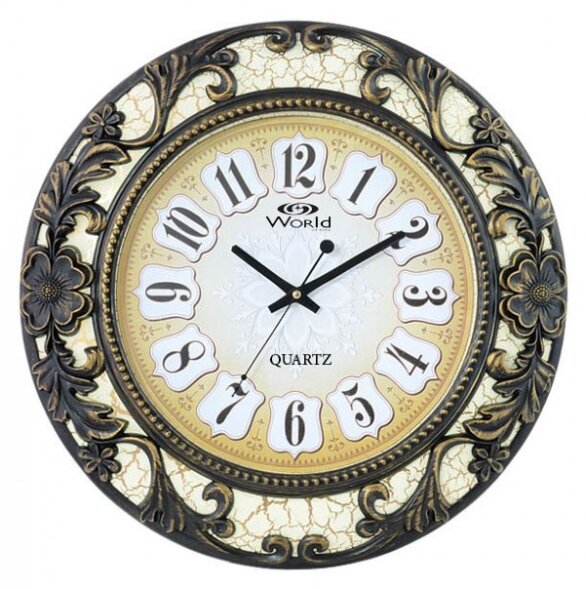 7258WS D (в кор.10шт.) - Часы настенные WORLD,  ме [01086535]