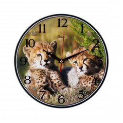 3030-72 (в кор.10шт.) - Часы круглые&amp;quot;Тигрята&amp;quot;21 Ве [01072246]
