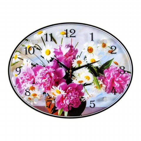 3546-534 (в кор.5шт.) - Часы овальные настенные&amp;quot;Бу [01073885]