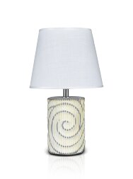 К-EG015 White+White shade H33см (24) светильник на [01104511]