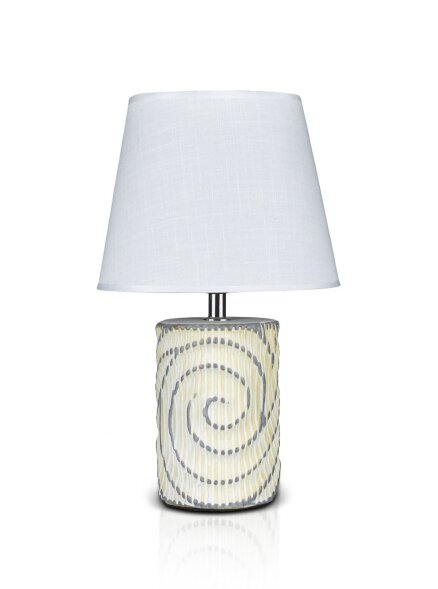 К-EG015 White+White shade H33см (24) светильник на [01104511]