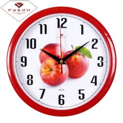 2222-106 (в кор.5шт.) - Часы настенные &amp;quot;Яблочки&amp;quot; &amp;quot; [01085250]