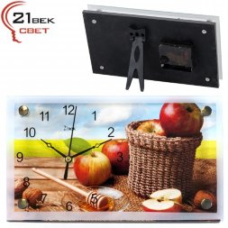 1323-631 (в кор.36шт.) - Часы настольные&amp;quot;Яблоки в [01076469]