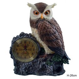 628434 (в уп.20шт.) - Часы статуэтка &amp;quot;Сова&amp;quot; /3690А [01085433]