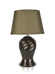 А-LE743 Brown+Brown абажур, размер: 230*230*360мм [01103435]