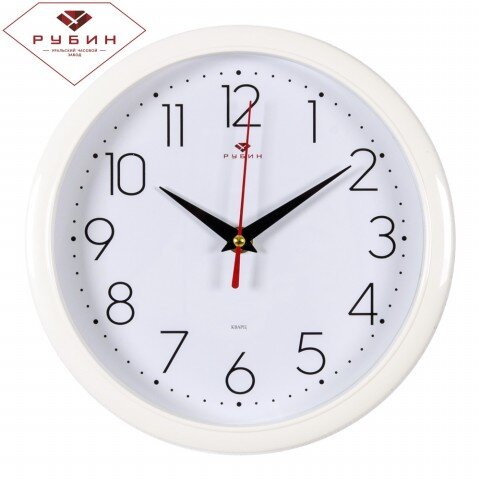2222-309 Белые (в кор.10шт.) - Часы настенные &amp;quot;Кла [01079560]