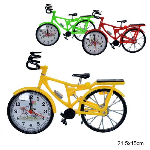 641531 (в уп.144шт.) - Часы настольные &amp;quot;Велосипед&amp;quot; [01085429]