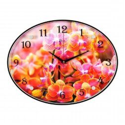 3546-751 (в кор.5шт.) - Часы овальные настенные&amp;quot;Ко [01072076]