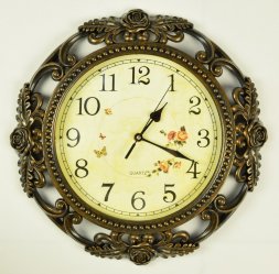 NE-H864-3 BROWN (в кор.12шт.) - Часы настенные, ра [01083686]