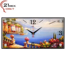 1939-1159 (в кор.10шт.) - Часы настенные &amp;quot;Причал&amp;quot; [01084593]