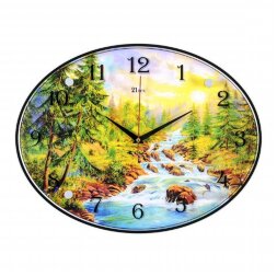 3546-756 (в кор.5шт.) - Часы овальные настенные&amp;quot;Го [01072069]