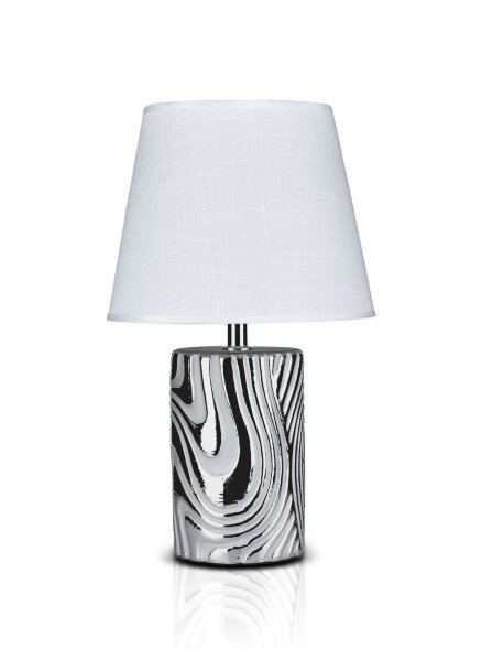 К-ES031 Sliver+White shade H33см (24) светильник н [01104505]