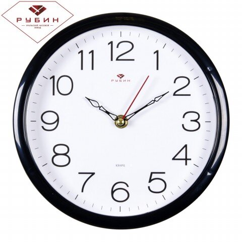 2222-328 Чёрные (в кор.10шт.) - Часы настенные &amp;quot;Кл [01079562]