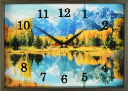 25х35 237 - Часы настенные Успех в деревянной рамк [01086850]